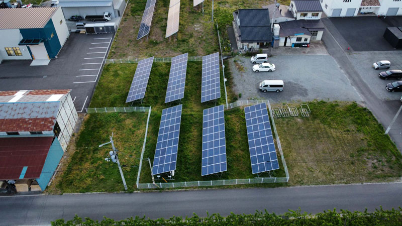 Solarzaunlösung für Bodenmontageprojekte