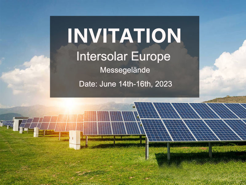 Willkommen zur Intersolar Europe vom 14. bis 16. Juni