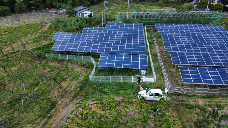 2,3 MW-Solarzaun- und Bodenmontagesystem