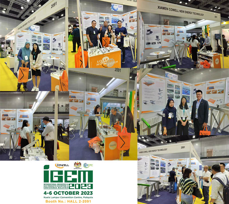 2023 Malaysia iGEM Photovoltaik-Ausstellung: Ein Fest der Technologie und grüner Energie