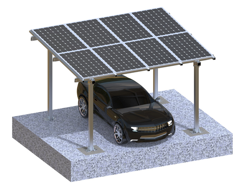 Hochwertige Großhandels-Solarparkplatz-Montagesysteme aus Aluminium für PV-Panels