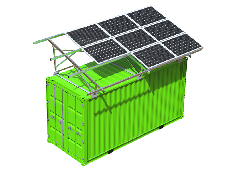 Design Container Solar Mounting Photovoltaic Support System